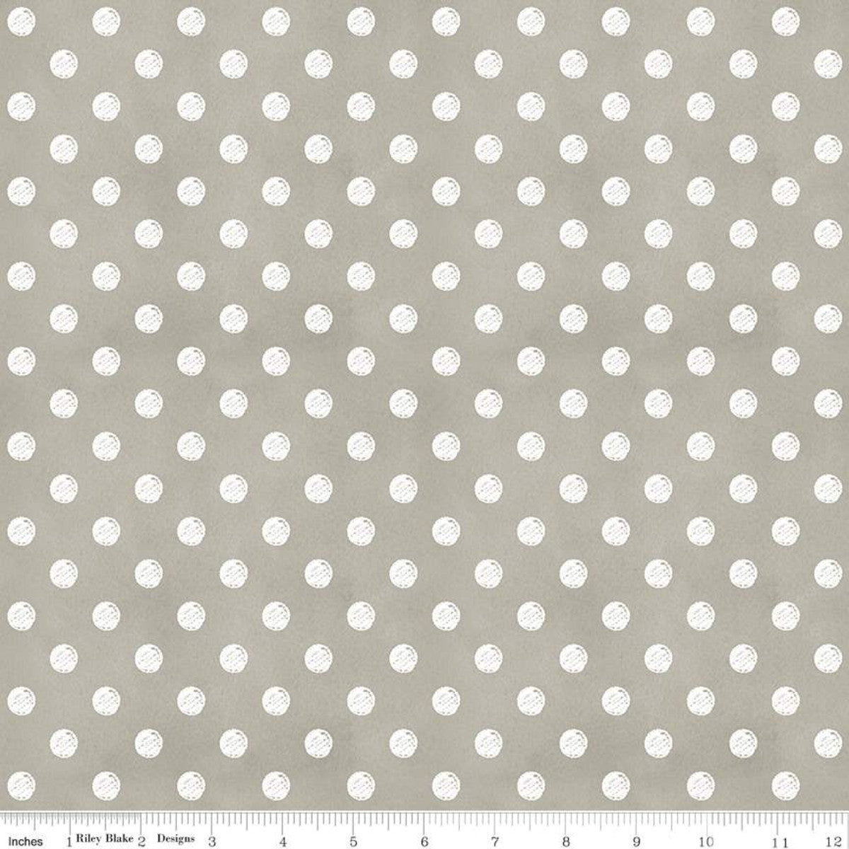 RB - Coffee Chalk Polka Dots Taupe