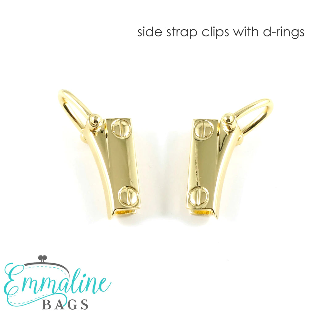 Strap Clip with D-Ring (2 Pack)