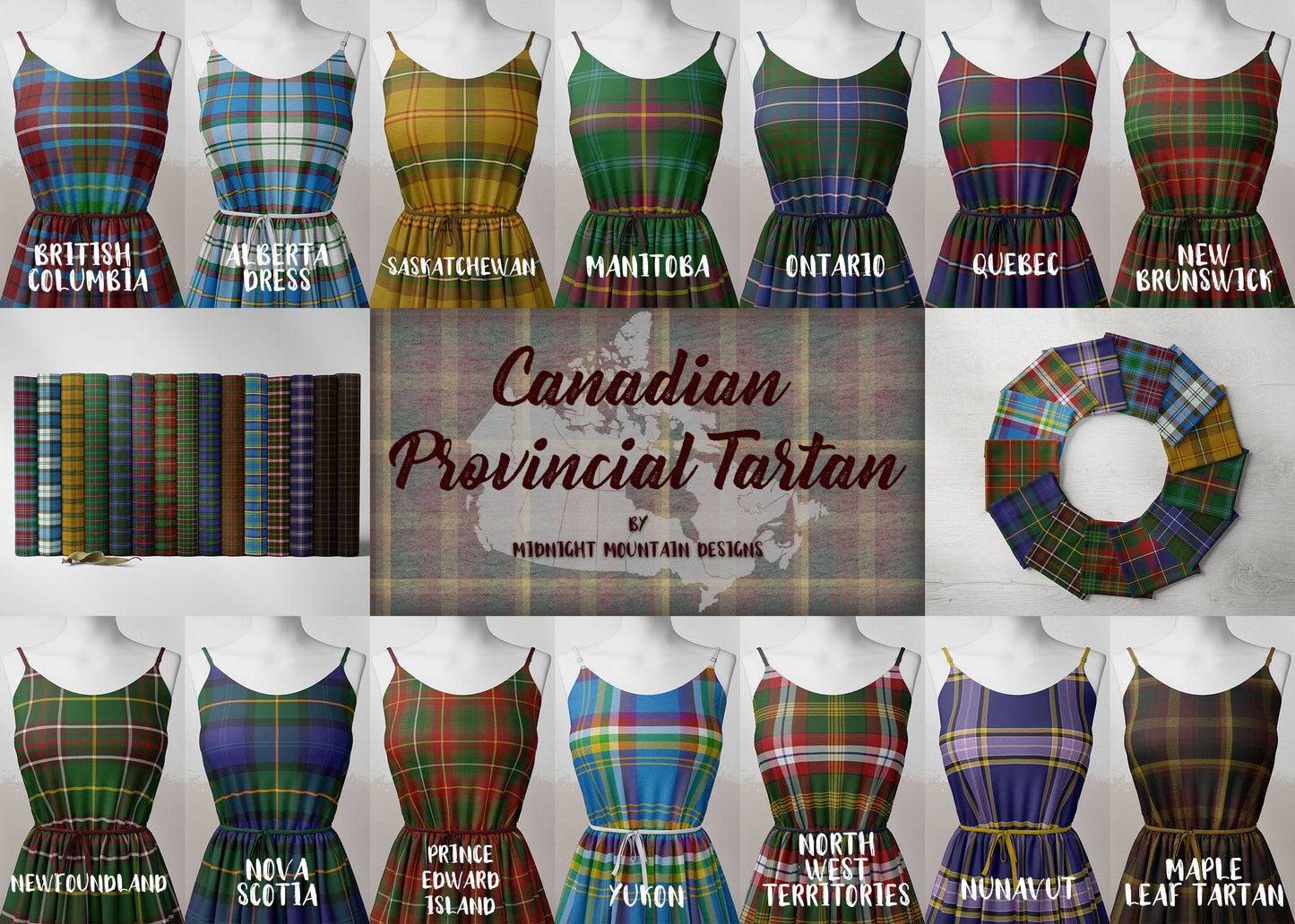 Prince Edward Island Tartan Swim