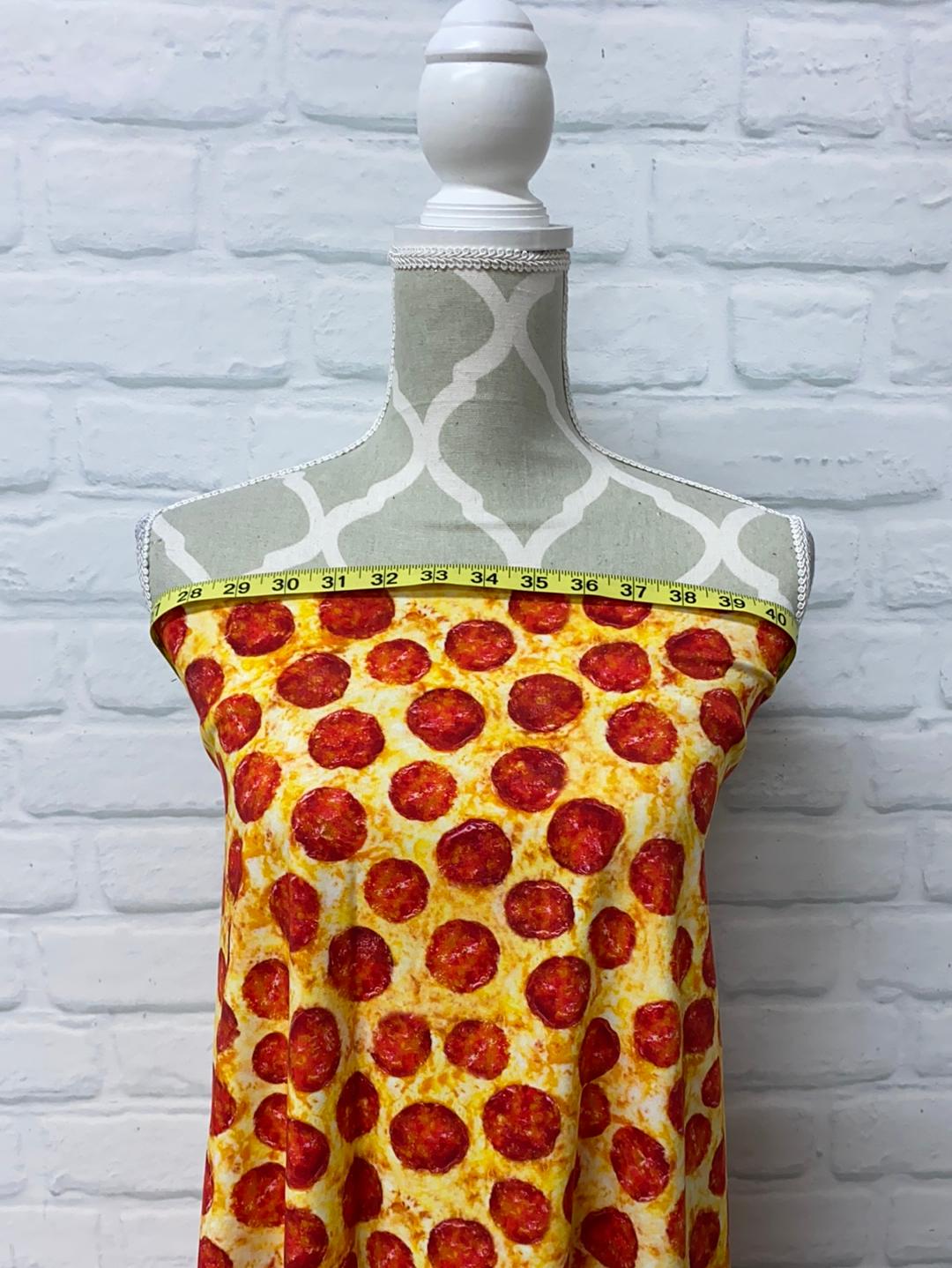 Pizza Cotton Woven - FAT HALF