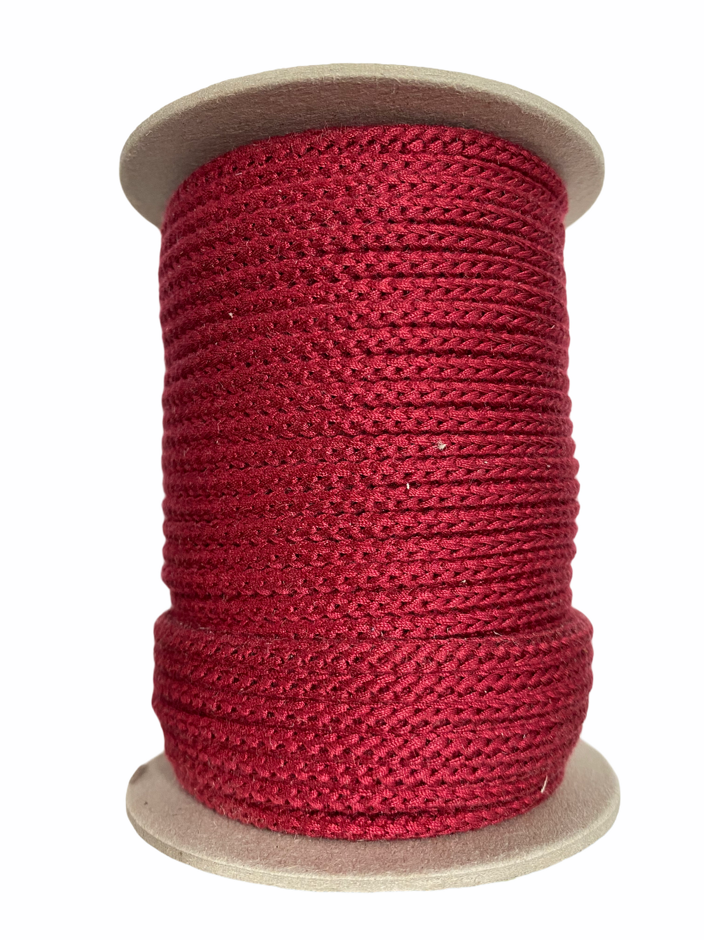 Braided Cord 5mm - Burgundy