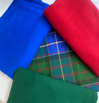 Ontario Tartan Cotton Jersey