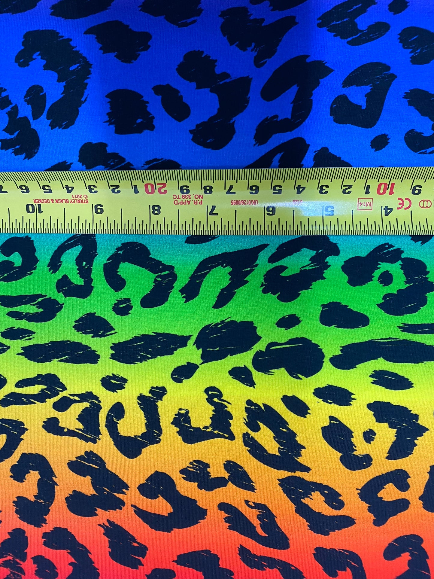 Rainbow Leopard Cotton Woven