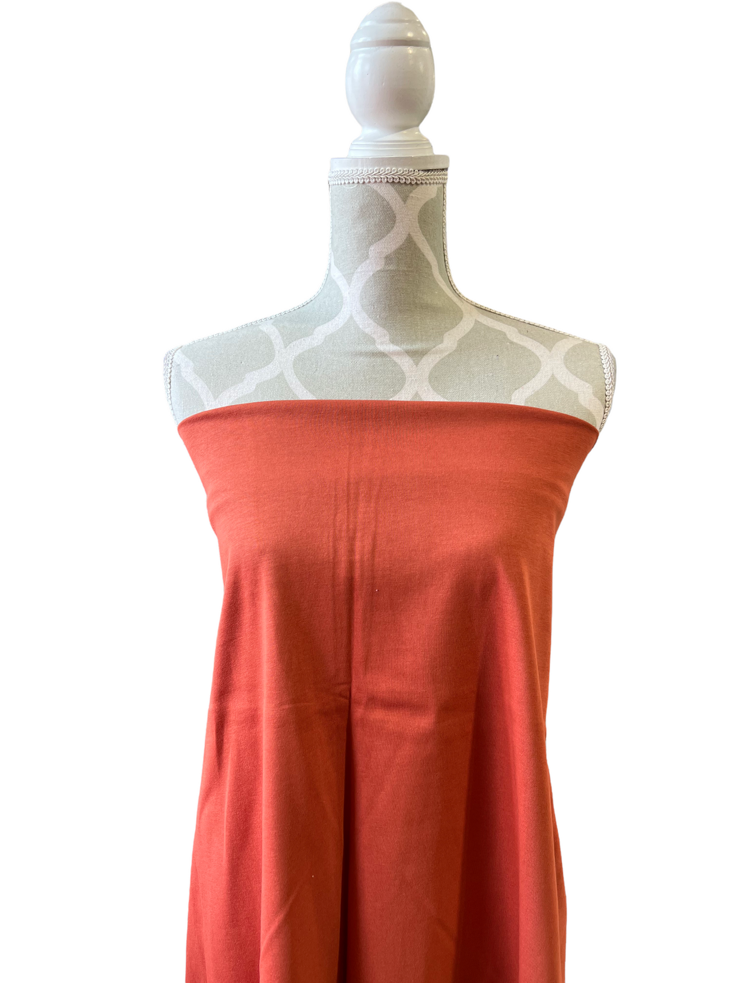 100% Cotton Knit - Rust - Discontinued Line