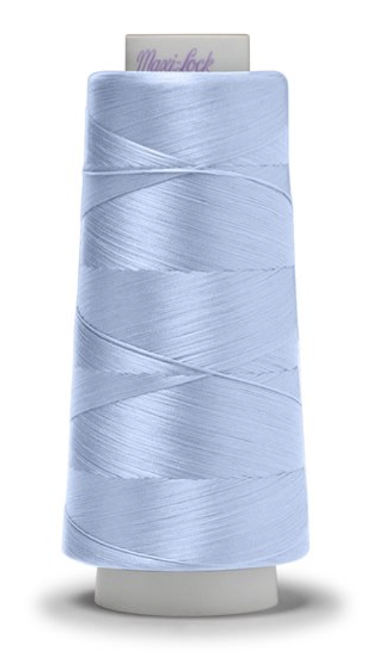 Maxi-Lock Stretch Woolly Nylon Thread, 2000 Yards - Lucerne Blue